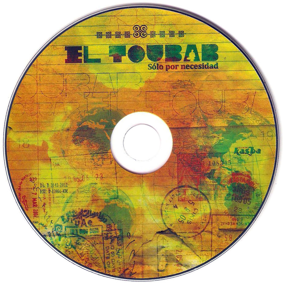 Cartula Cd de El Toubab - Solo Por Necesidad