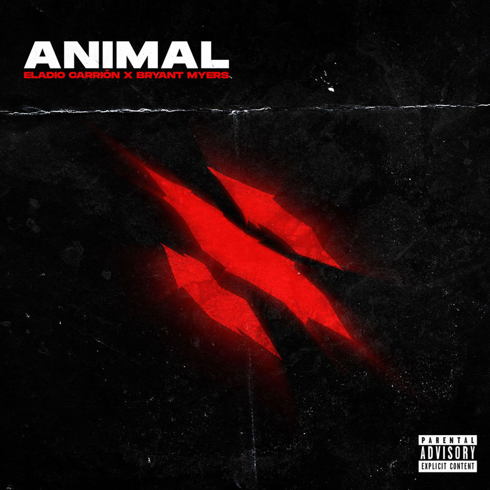 Cartula Frontal de Eladio Carrion - Animal (Featuring Bryant Myers) (Cd Single)