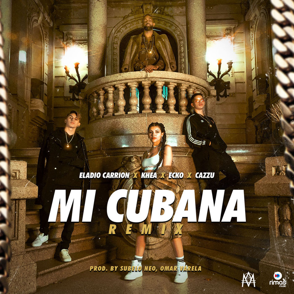 Cartula Frontal de Eladio Carrion - Mi Cubana (Featuring Khea, Ecko & Cazzu) (Remix) (Cd Single)