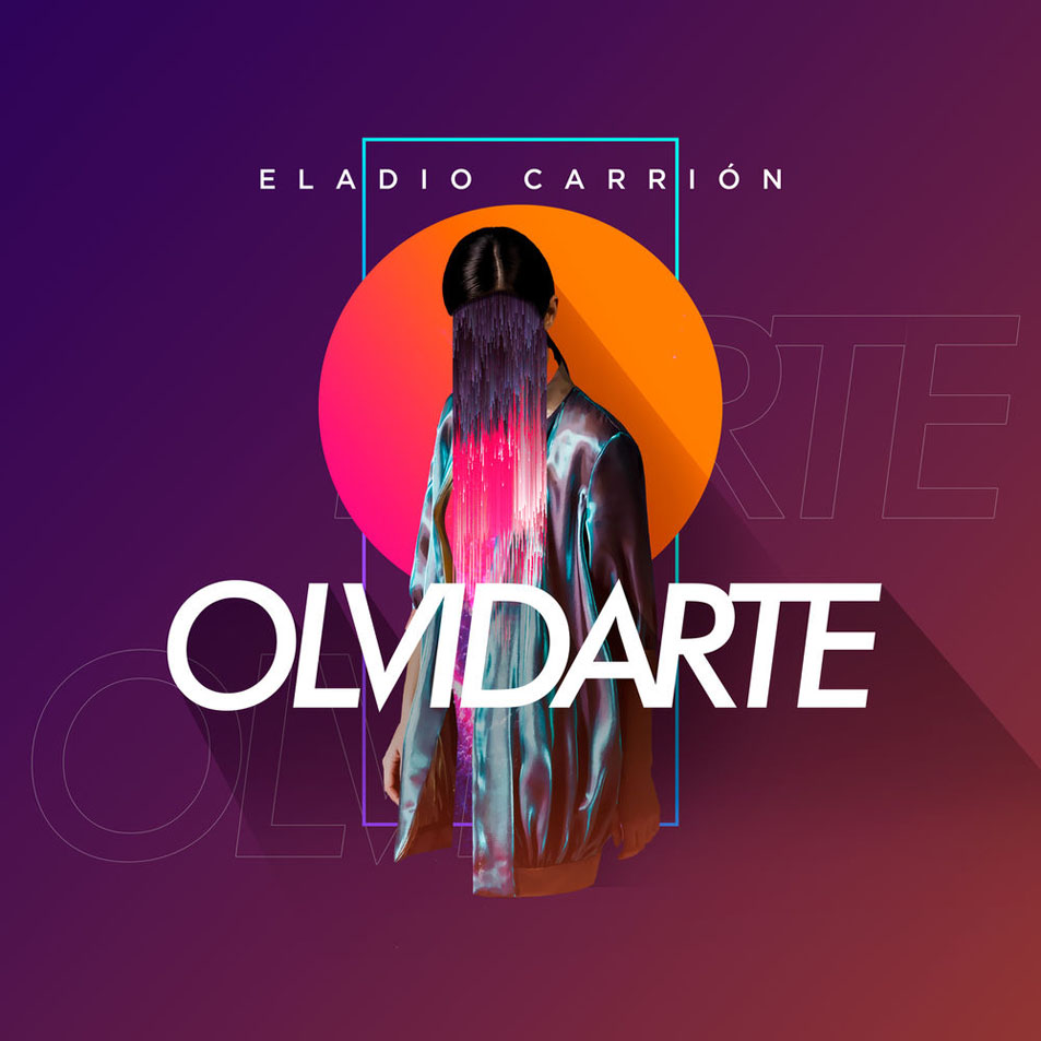 Cartula Frontal de Eladio Carrion - Olvidarte (Cd Single)