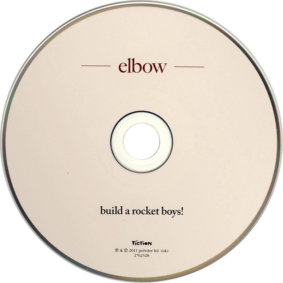 Cartula Cd de Elbow - Build A Rocket Boys!
