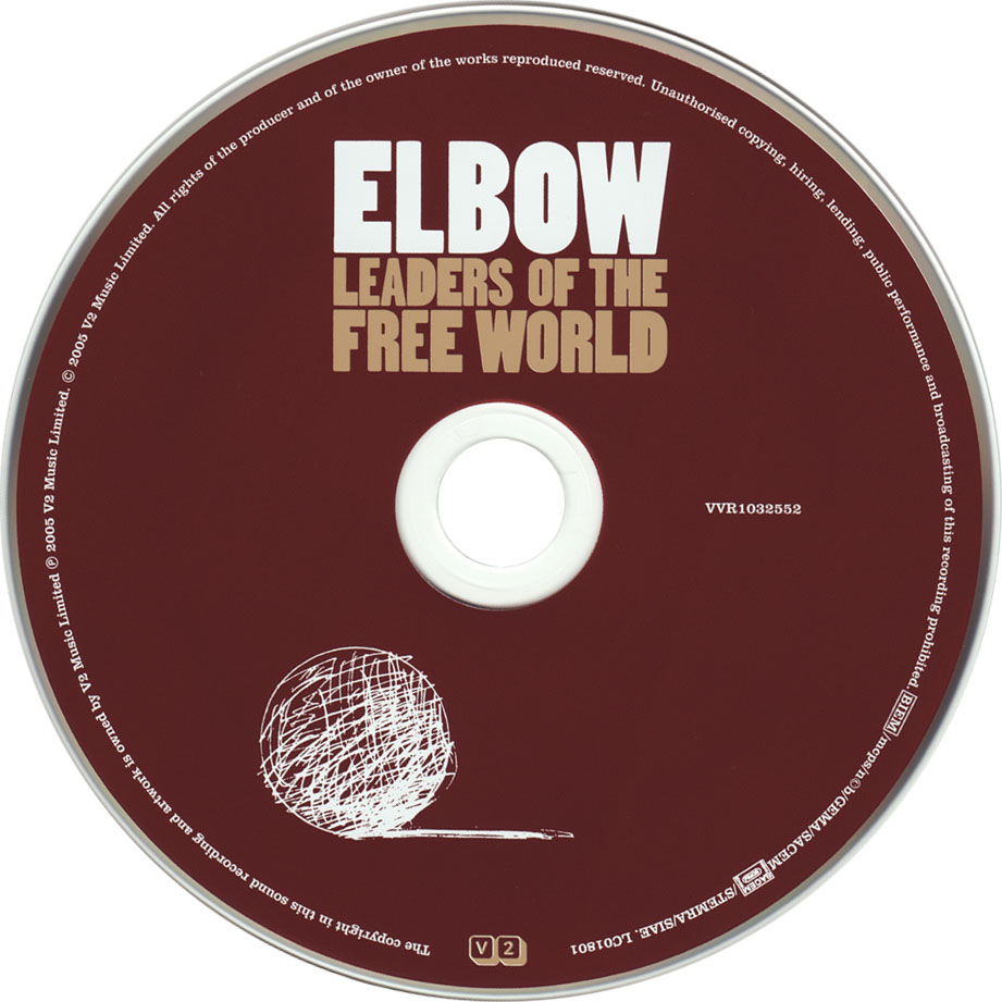 Cartula Cd de Elbow - Leaders Of The Free World