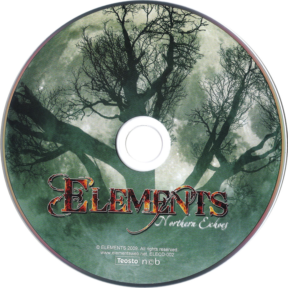Cartula Cd de Elements - Northern Echoes
