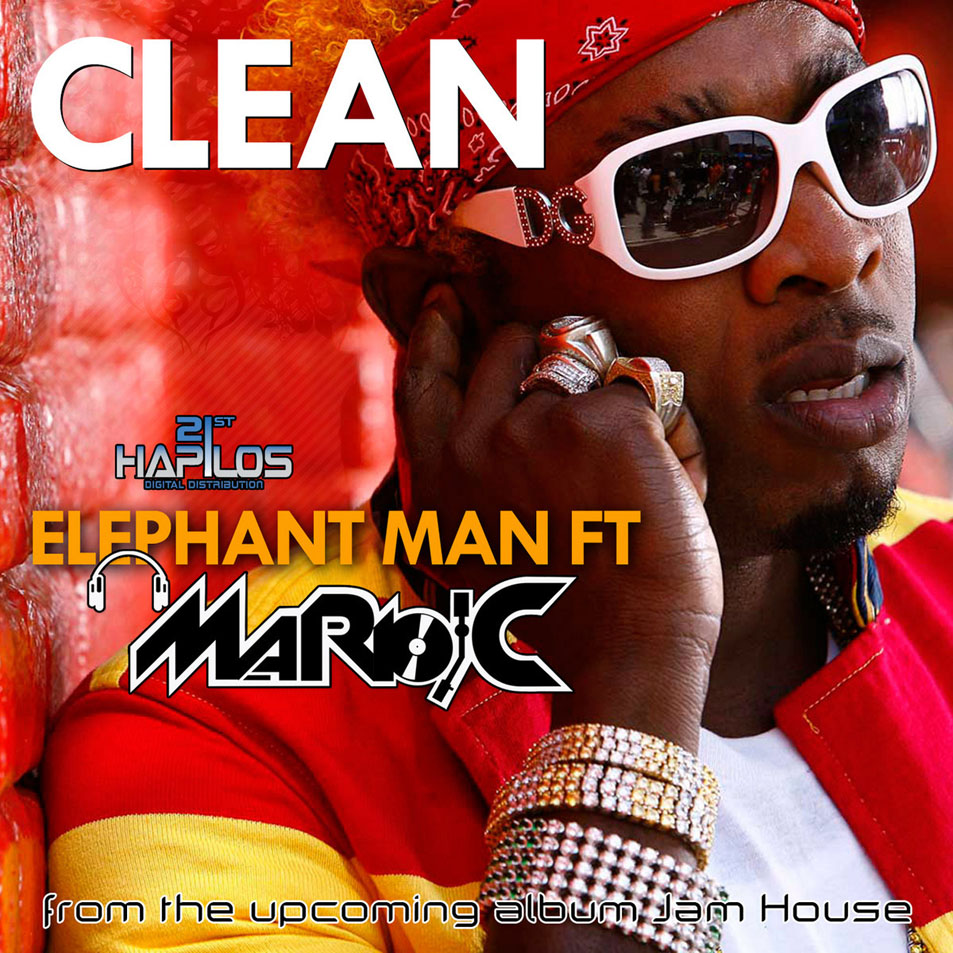 Cartula Frontal de Elephant Man - Clean (Featuring Mario C) (Cd Single)