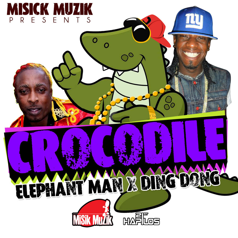 Cartula Frontal de Elephant Man - Crocodile (Featuring Ding Dong) (Cd Single)
