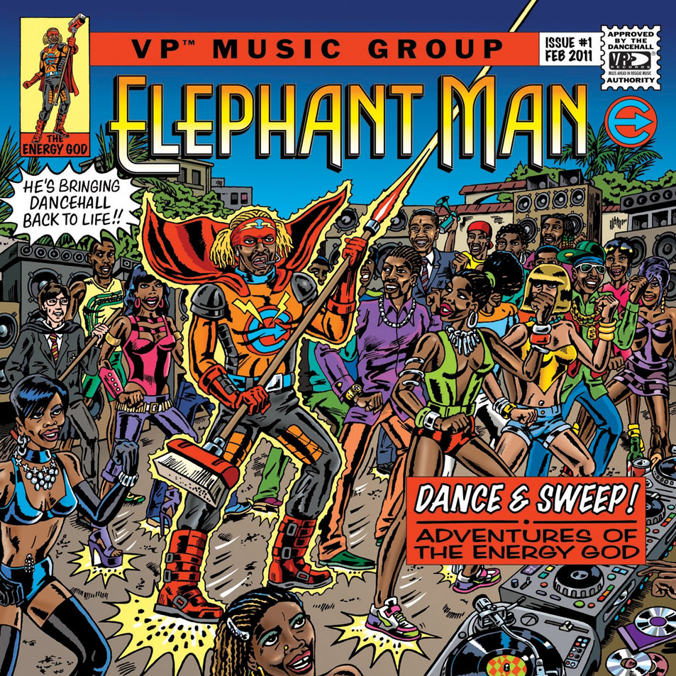 Cartula Frontal de Elephant Man - Dance & Sweep!: Adventures Of The Energy God
