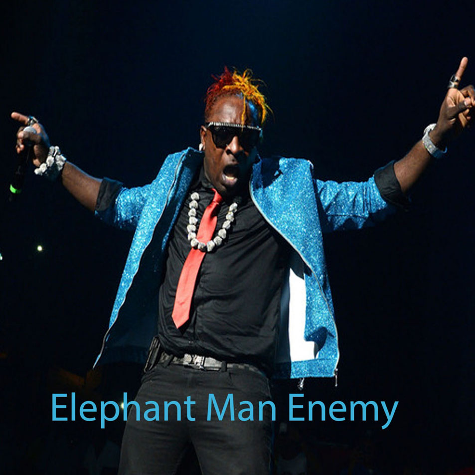 Cartula Frontal de Elephant Man - Enemy (Cd Single)