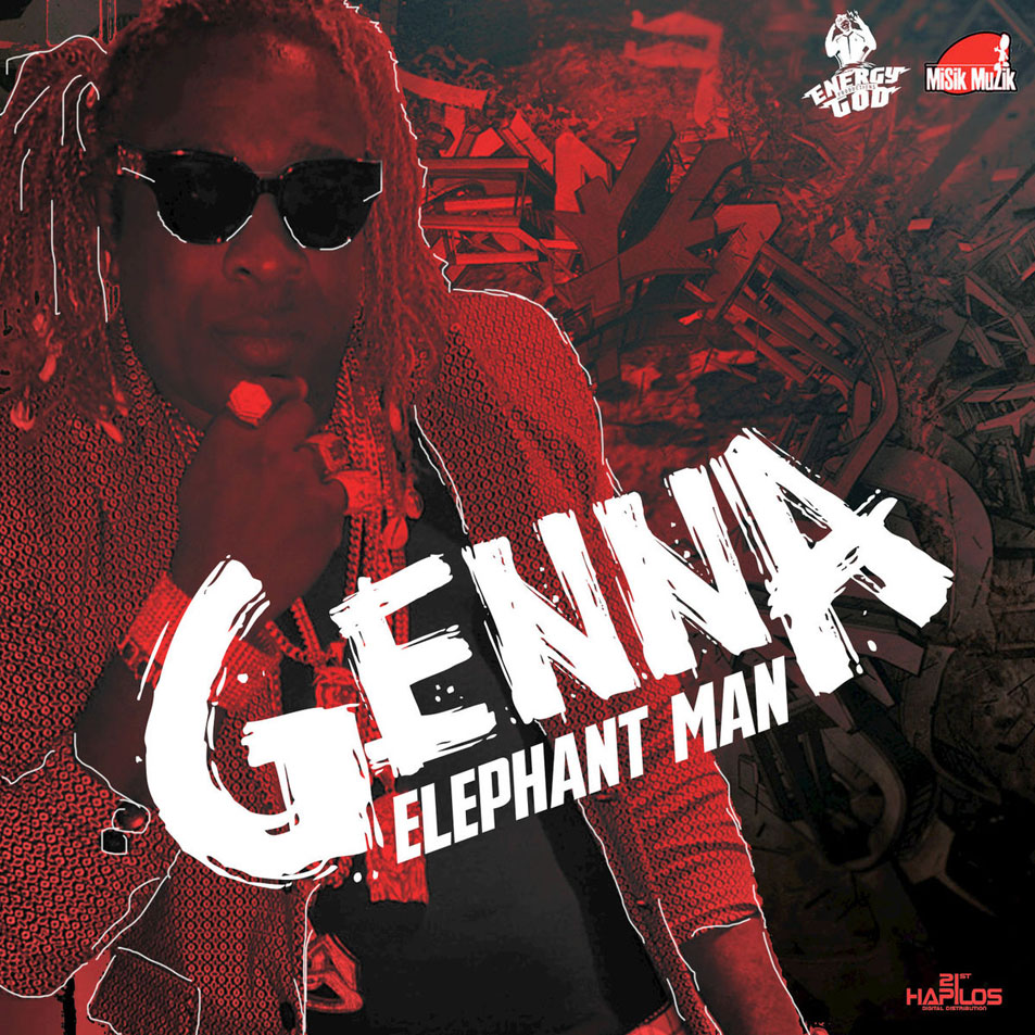 Cartula Frontal de Elephant Man - Genna (Cd Single)