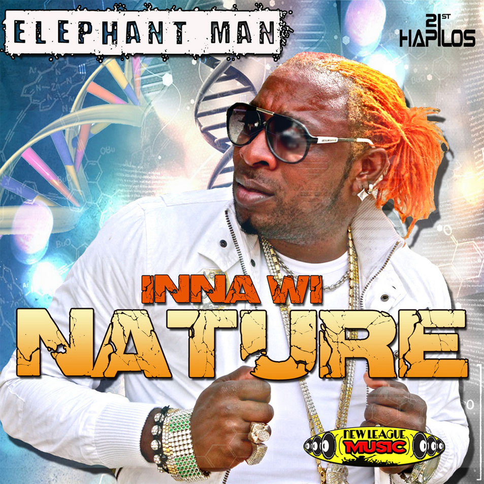 Cartula Frontal de Elephant Man - Inna Wi Nature (Cd Single)
