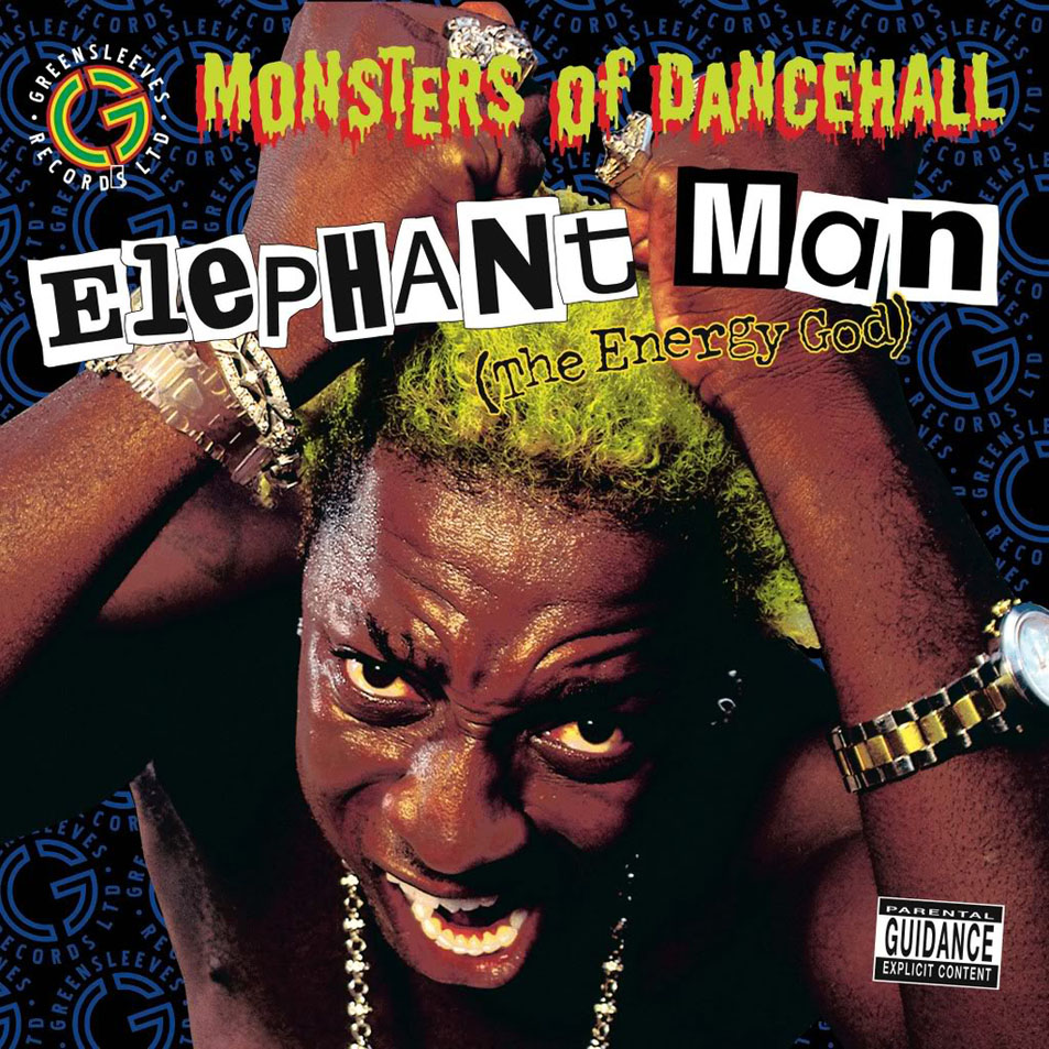 Cartula Frontal de Elephant Man - Monsters Of Dancehall: The Energy God