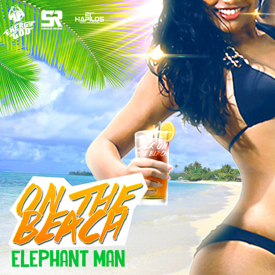 Cartula Frontal de Elephant Man - On The Beach (Cd Single)