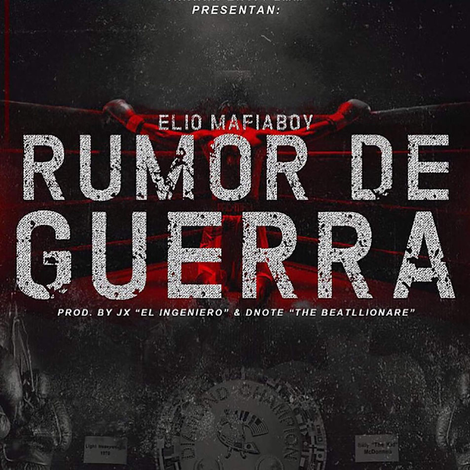Cartula Frontal de Elio Mafiaboy - Rumor De Guerra (Cd Single)