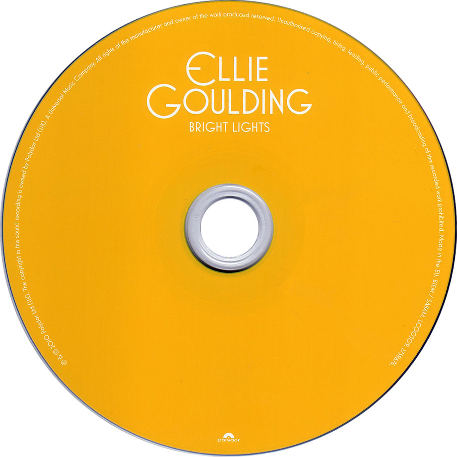 Cartula Cd de Ellie Goulding - Bright Lights