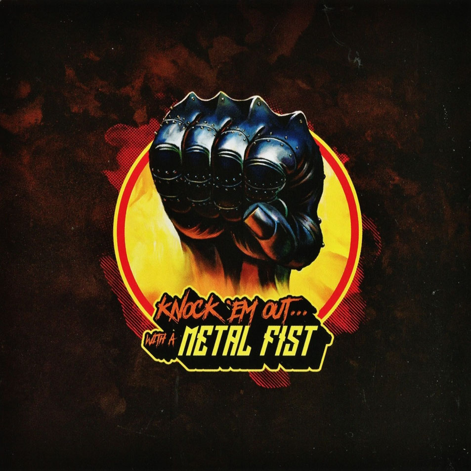 Cartula Interior Frontal de Elm Street - Knock 'em Out... With A Metal Fist