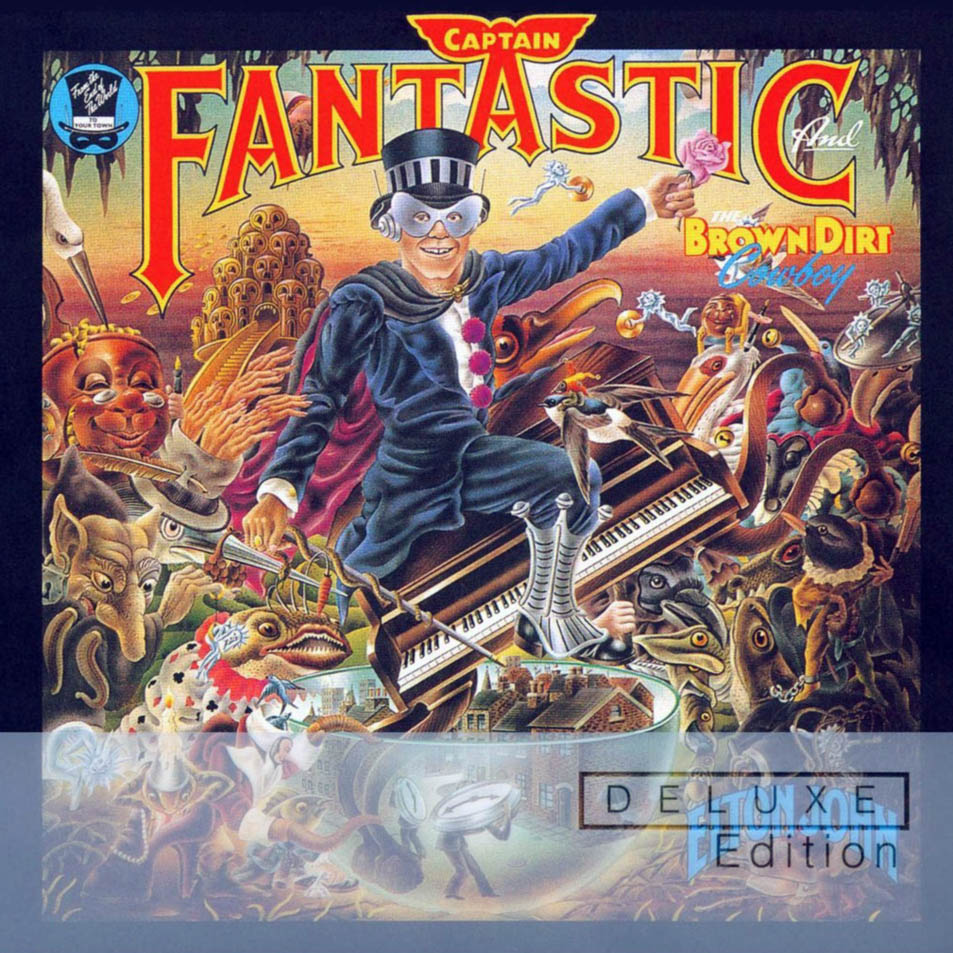 Cartula Frontal de Elton John - Captain Fantastic And The Brown Dirt Cowboy (Deluxe Edition)