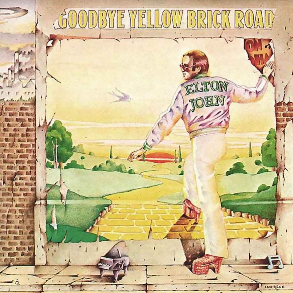 Cartula Frontal de Elton John - Goodbye Yellow Brick Road