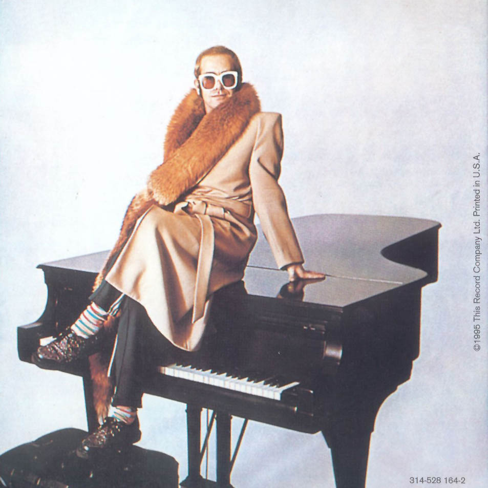 Cartula Interior Frontal de Elton John - Here And There