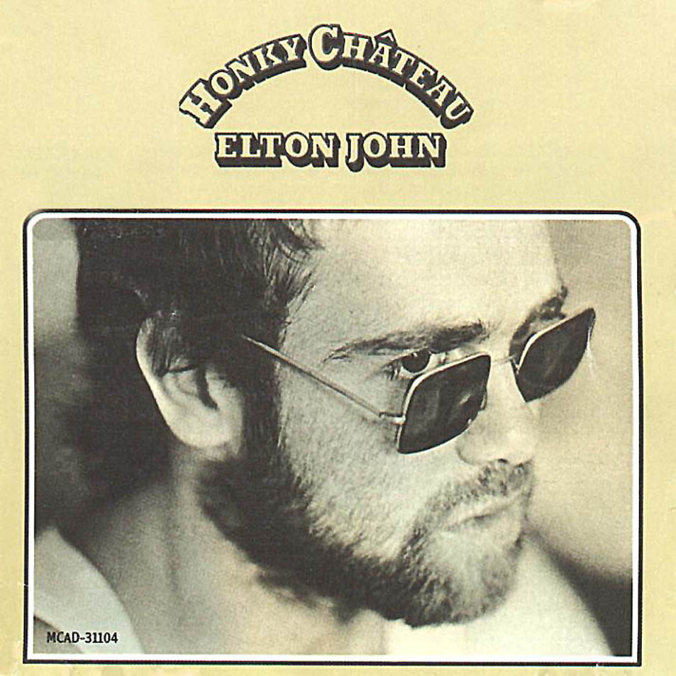 Cartula Frontal de Elton John - Honky Chteau