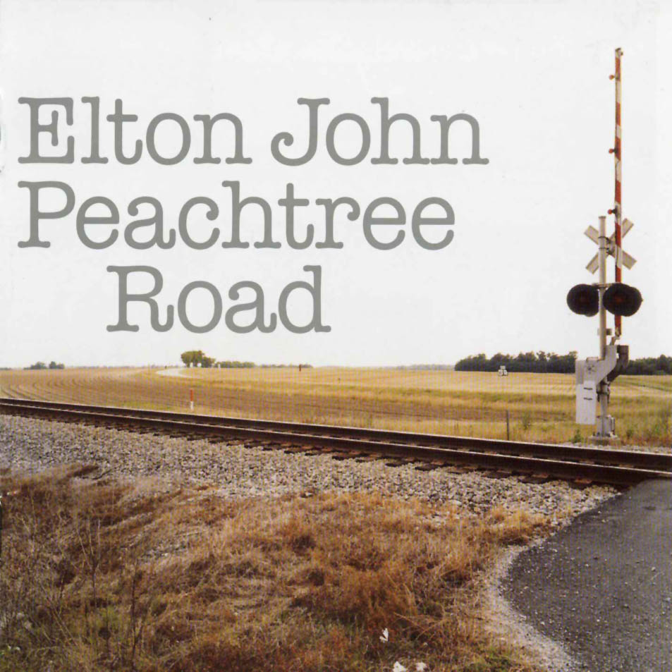 Cartula Frontal de Elton John - Peachtree Road