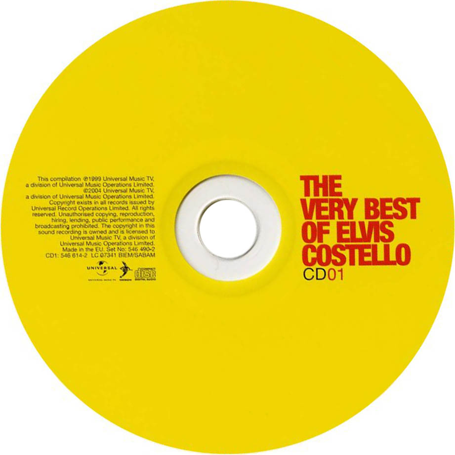 Cartula Cd1 de Elvis Costello & The Imposters - The Very Best Of Elvis Costello