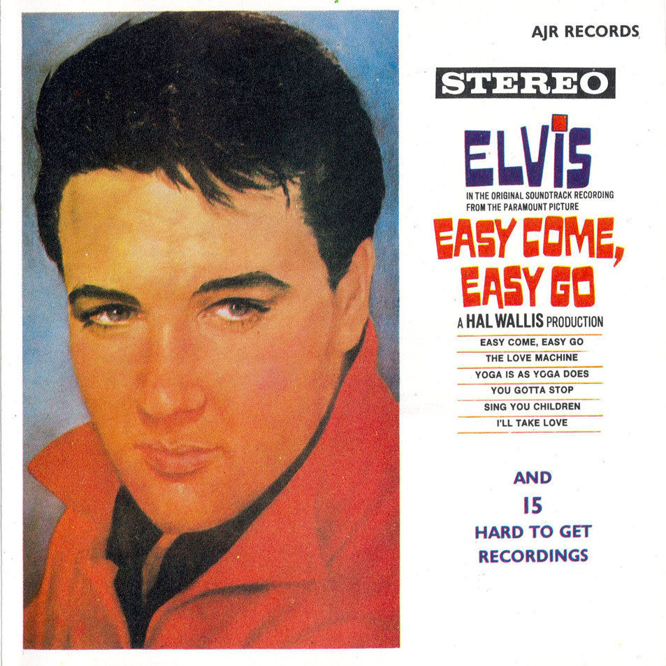 Cartula Frontal de Elvis Presley - Easy Come, Easy Go