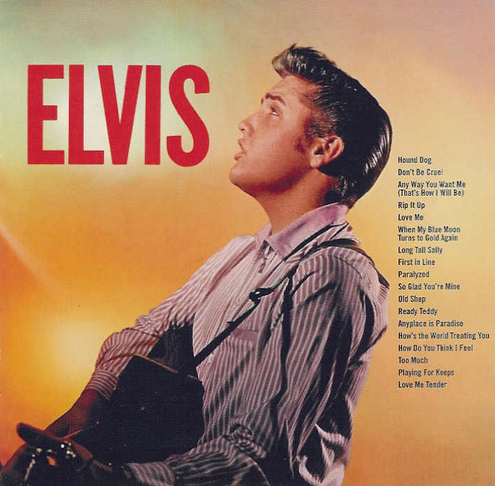 Cartula Frontal de Elvis Presley - Elvis