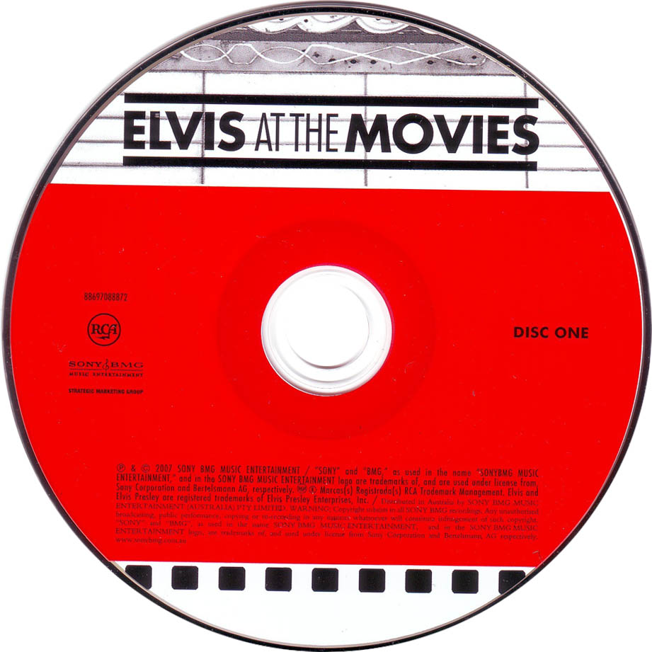 Cartula Cd1 de Elvis Presley - Elvis At The Movies