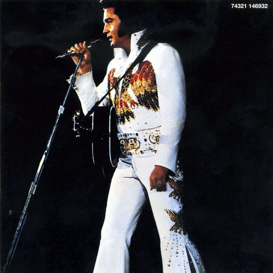 Cartula Interior Frontal de Elvis Presley - Elvis In Concert