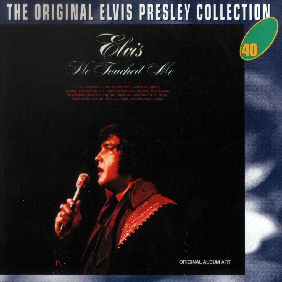 Cartula Frontal de Elvis Presley - He Touched Me