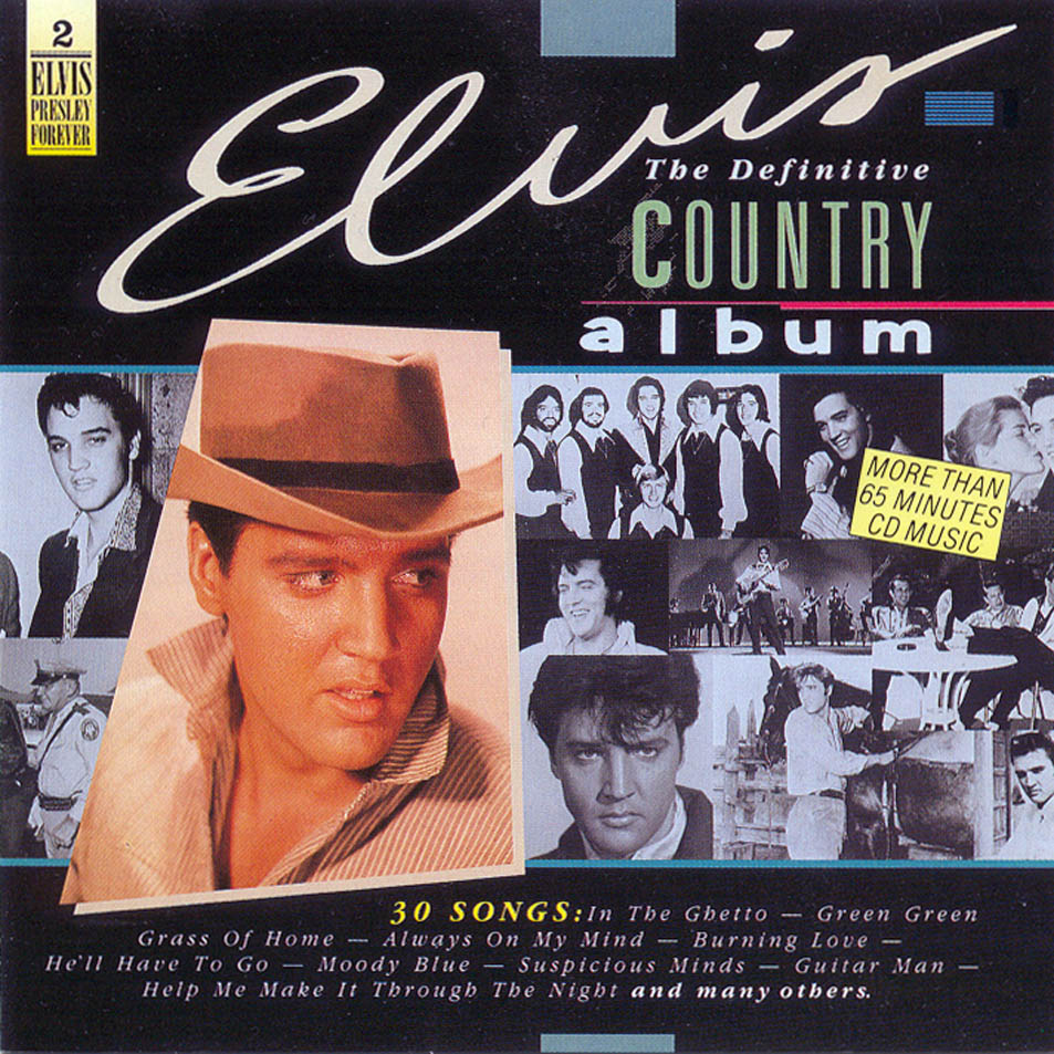 Cartula Frontal de Elvis Presley - The Definitive Country Album
