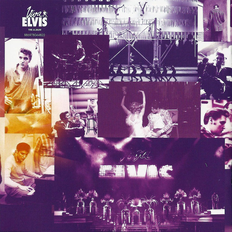 Cartula Interior Frontal de Elvis Presley - Viva Elvis (13 Canciones)