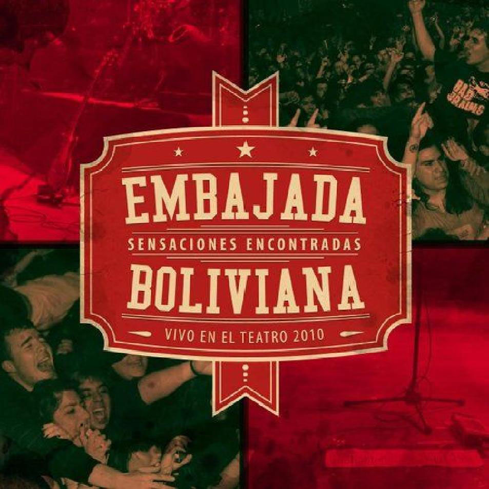 Cartula Frontal de Embajada Boliviana - Sensaciones Encontradas