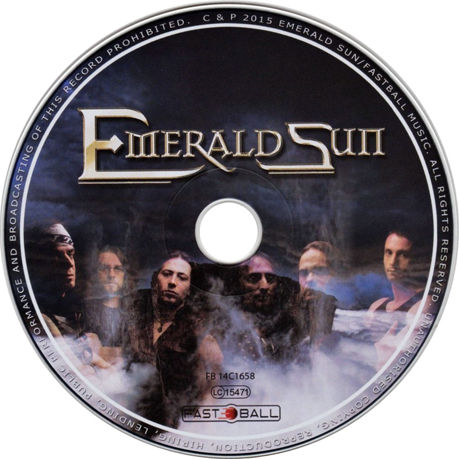 Cartula Cd de Emerald Sun - Metal Dome