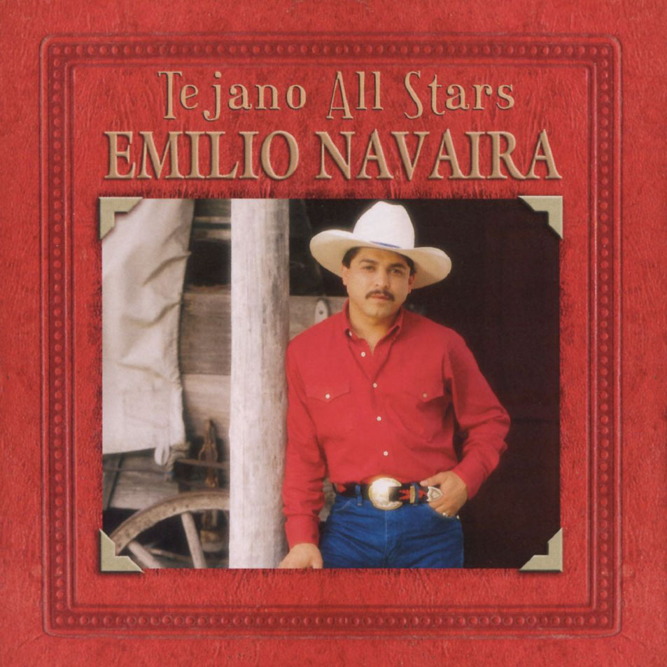 Cartula Frontal de Emilio Navaira - Tejano All Stars