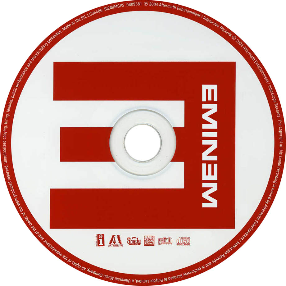 Cartula Cd de Eminem - E