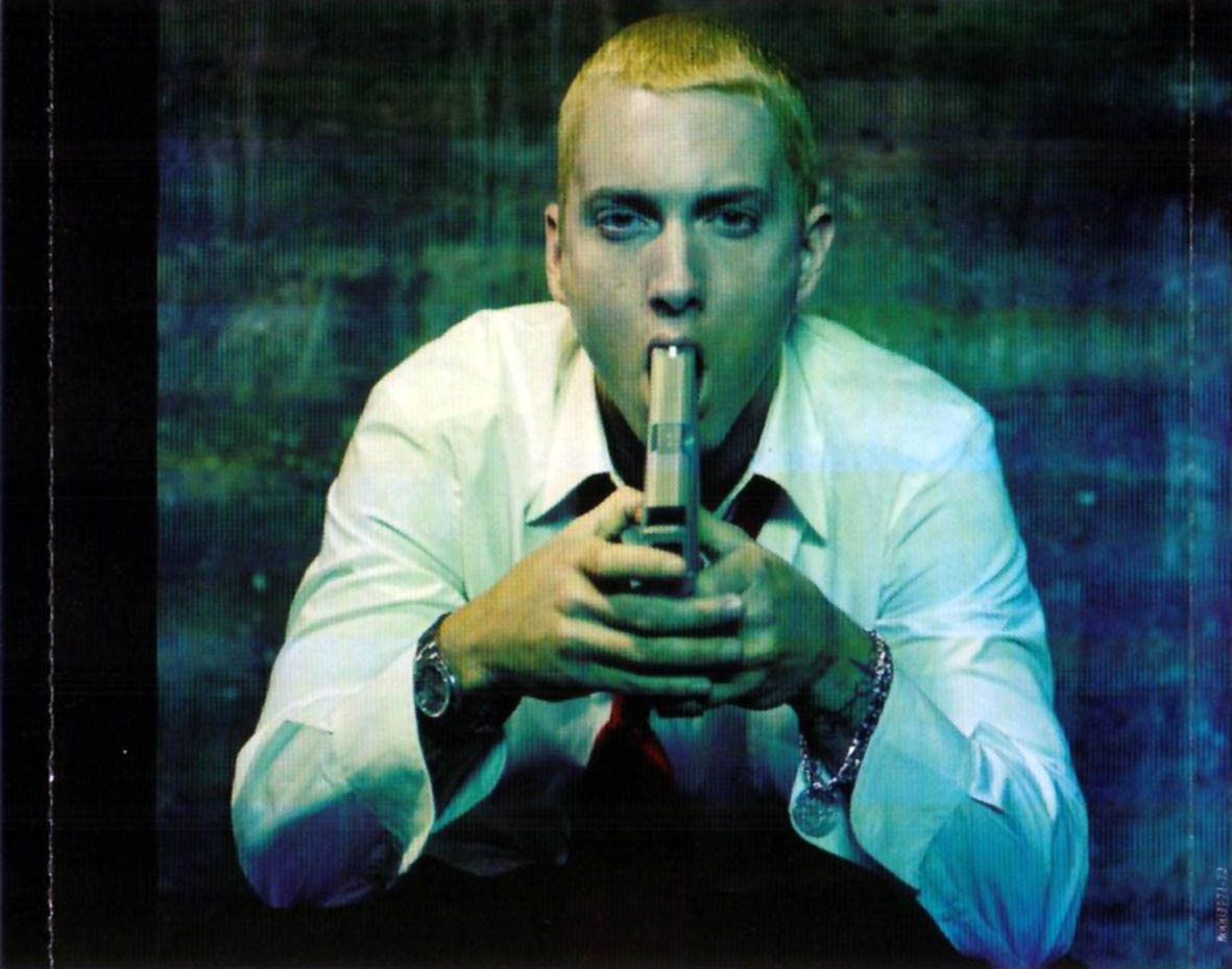 Cartula Interior Trasera de Eminem - Encore