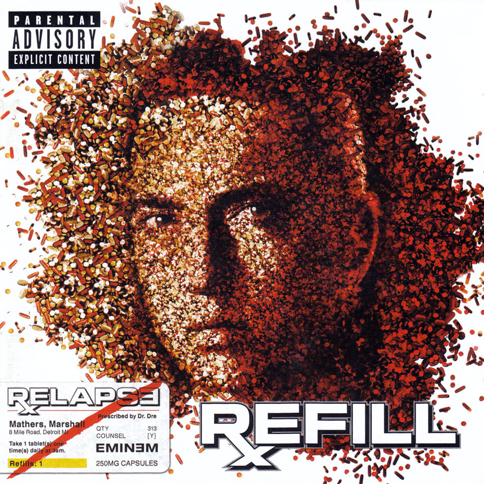 Cartula Frontal de Eminem - Relapse: Refill