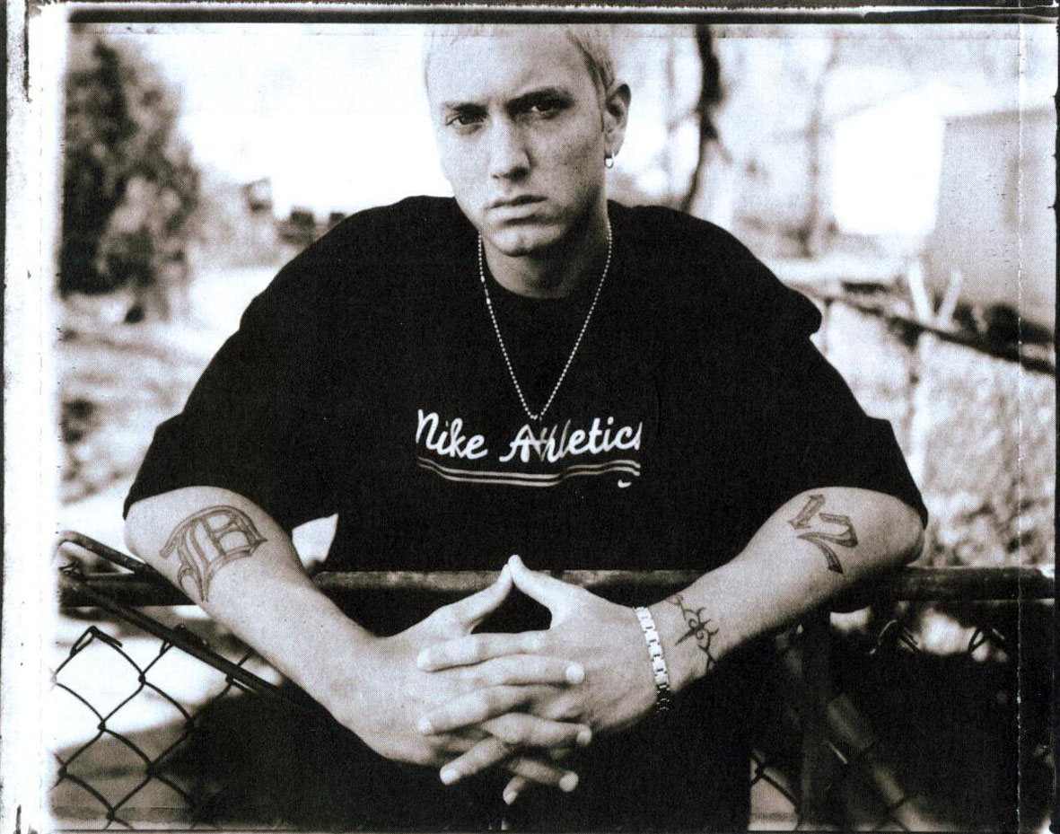Cartula Interior Trasera de Eminem - The Marshall Mathers