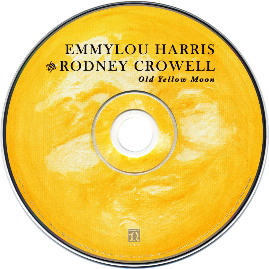 Cartula Cd de Emmylou Harris & Rodney Crowell - Old Yellow Moon