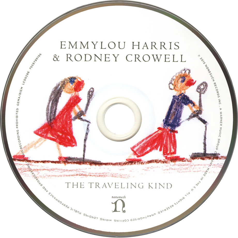 Cartula Cd de Emmylou Harris & Rodney Crowell - The Traveling Kind