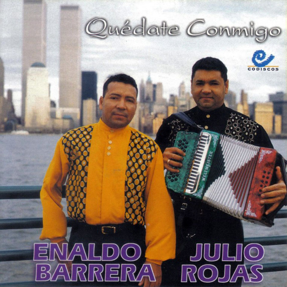 Cartula Frontal de Enaldo Barrera & Julio Rojas - Quedate Conmigo