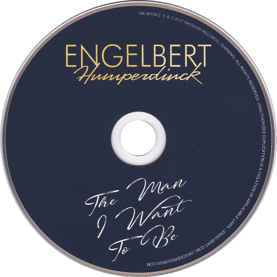 Cartula Cd de Engelbert Humperdinck - The Man I Want To Be