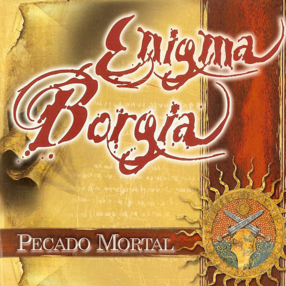 Cartula Frontal de Enigma Borgia - Pecado Mortal