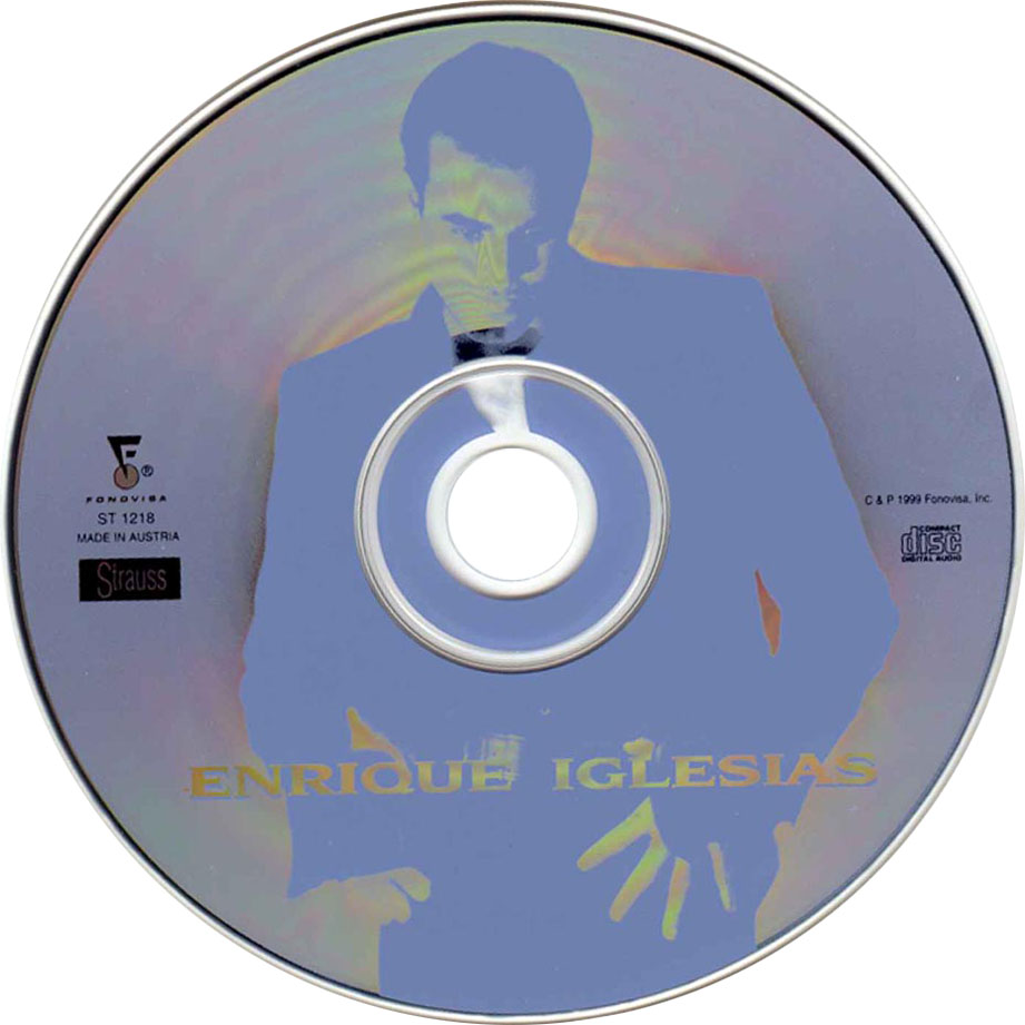 Cartula Cd de Enrique Iglesias - Bailamos (Greatest Hits)