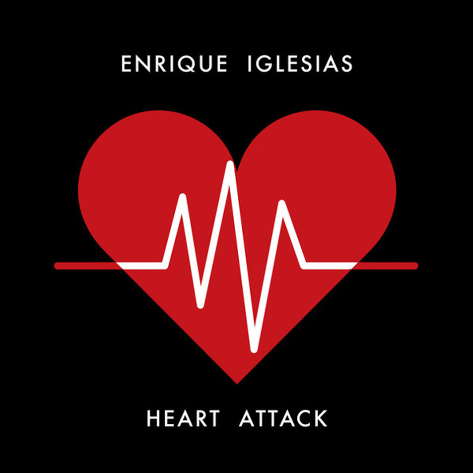 Cartula Frontal de Enrique Iglesias - Heart Attack (Cd Single)
