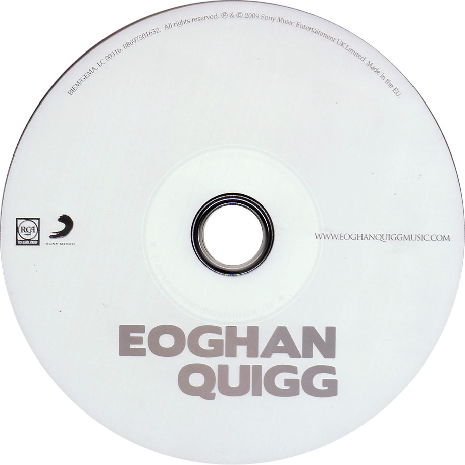 Cartula Cd de Eoghan Quigg - Eoghan Quigg