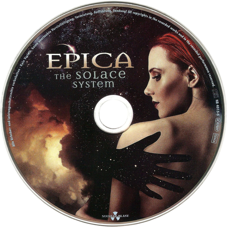 Cartula Cd de Epica - The Solace System (Ep)