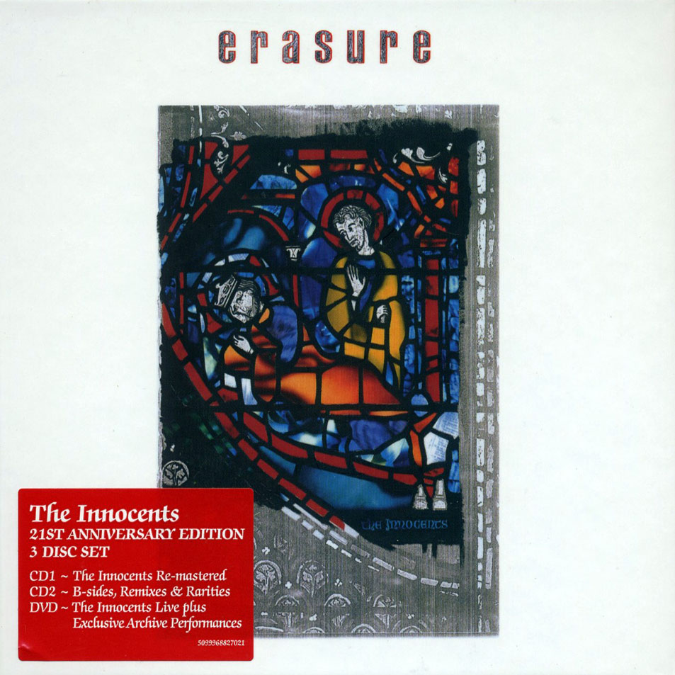Cartula Frontal de Erasure - The Innocents (21st Anniversary Edition)