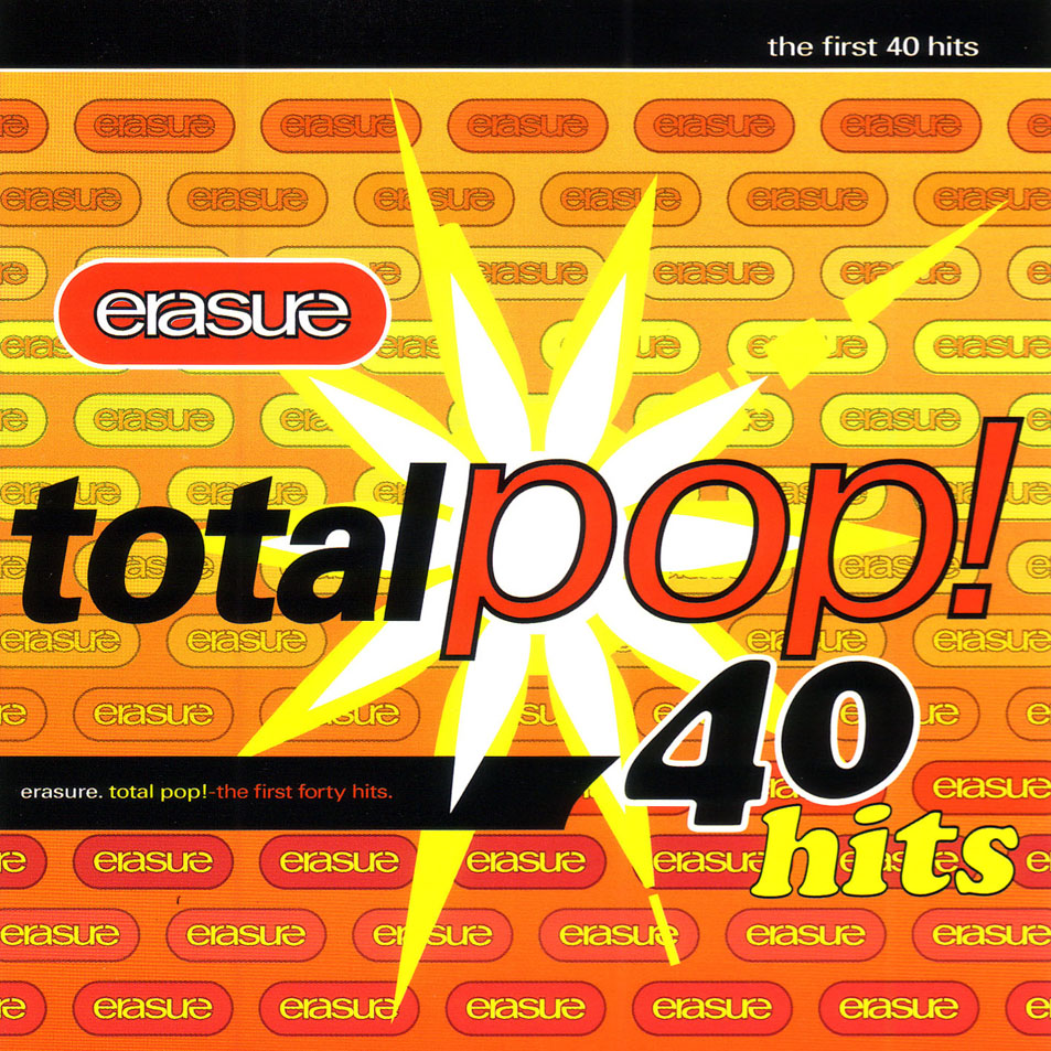 Cartula Frontal de Erasure - Total Pop! The First 40 Hits