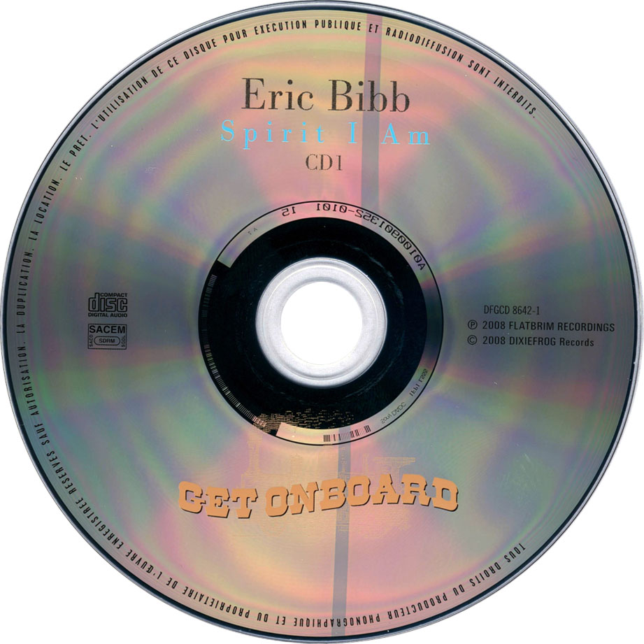 Cartula Cd1 de Eric Bibb - Spirit I Am